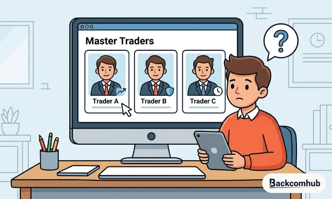 Việc chọn leader trader để sao chép lệnh từ họ là điều cực kỳ quan trọng, nếu chọn sai anh em có thể sẽ đánh mất sạch tiền mình có 