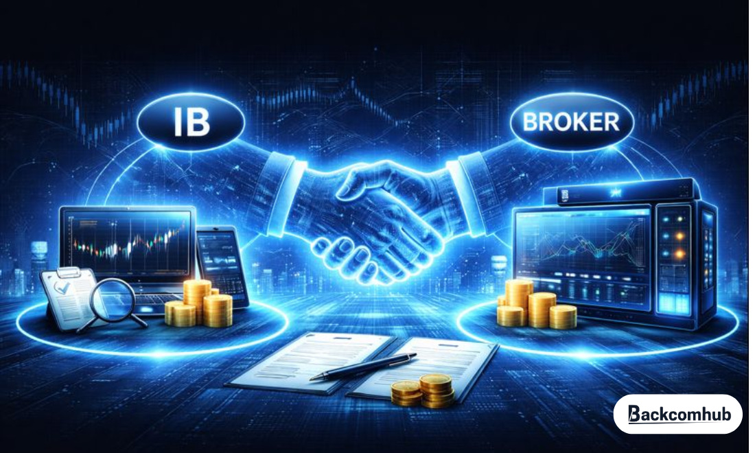 IB và broker hoạt động dựa trên mối quan hệ hợp tác kinh doanh