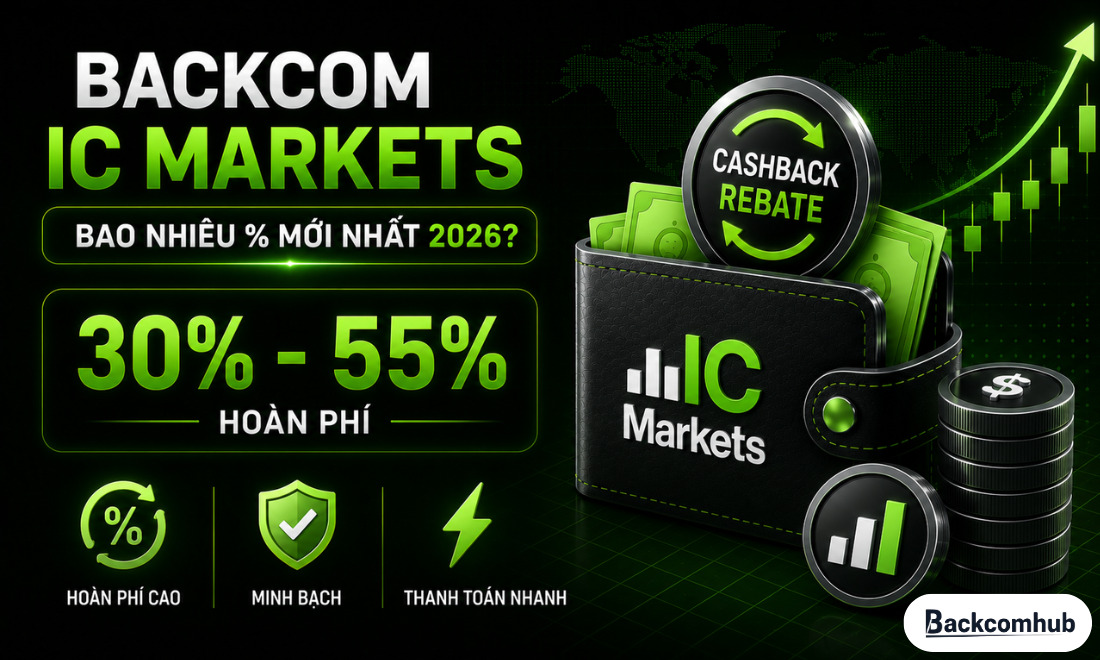 Backcom IC Markets bao nhiêu % mới nhất 2026?