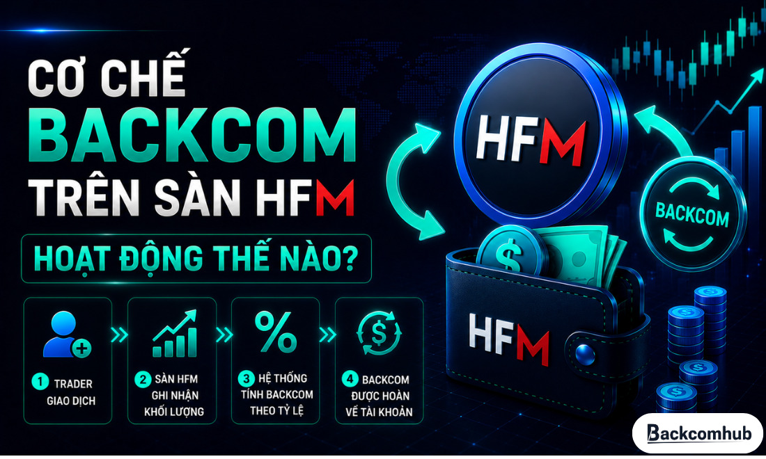 Cơ chế backcom trên sàn HFM hoạt động thế nào?