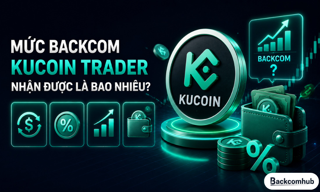 Mức backcom KuCoin trader nhận được là bao nhiêu?
