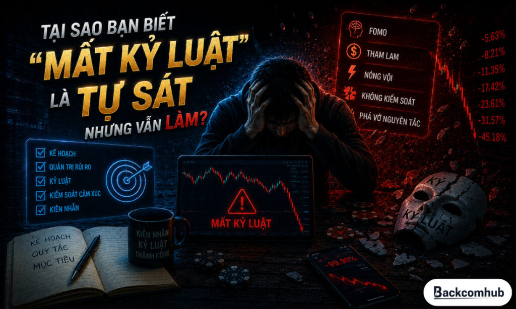 Trader Mất Kỷ Luật: Giải Mã Căn Bệnh "Biết Sai Vẫn Làm" Và Framework Lấy Lại Kỷ Luật Thép