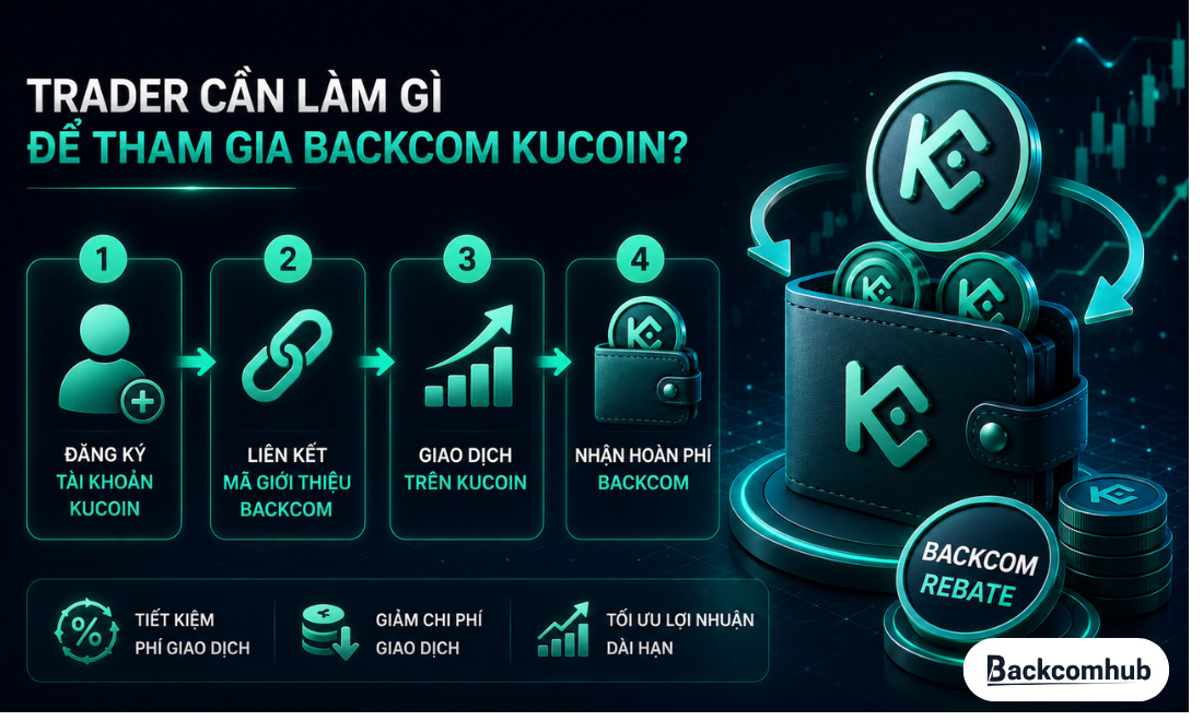 Trader cần làm gì để tham gia backcom KuCoin?
