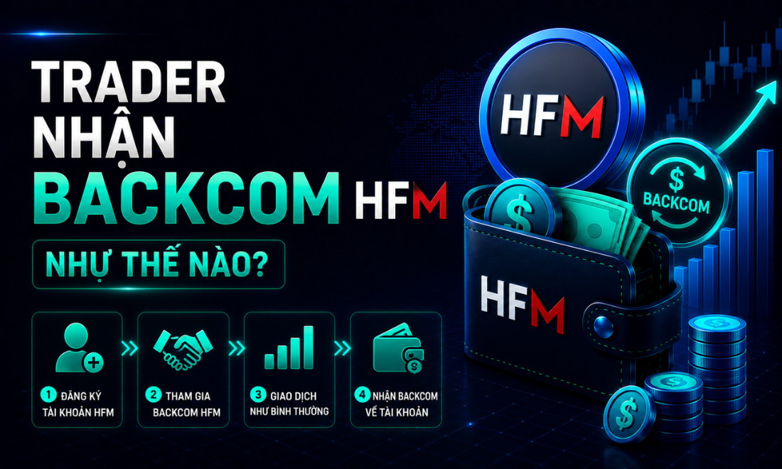 Trader nhận backcom HFM như thế nào?