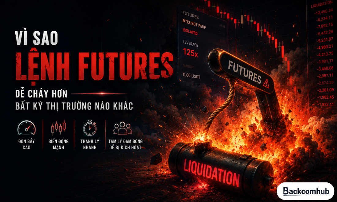 Vì sao lệnh Futures dễ cháy hơn bất kỳ thị trường nào khác