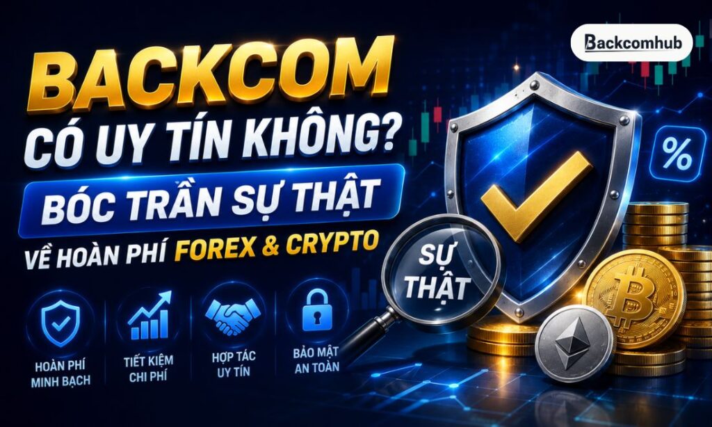 Backcom có uy tín không? Bóc trần sự thật về hoàn phí forex & crypto