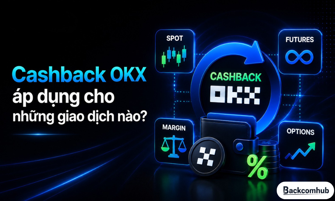 Cashback OKX áp dụng cho những giao dịch nào?