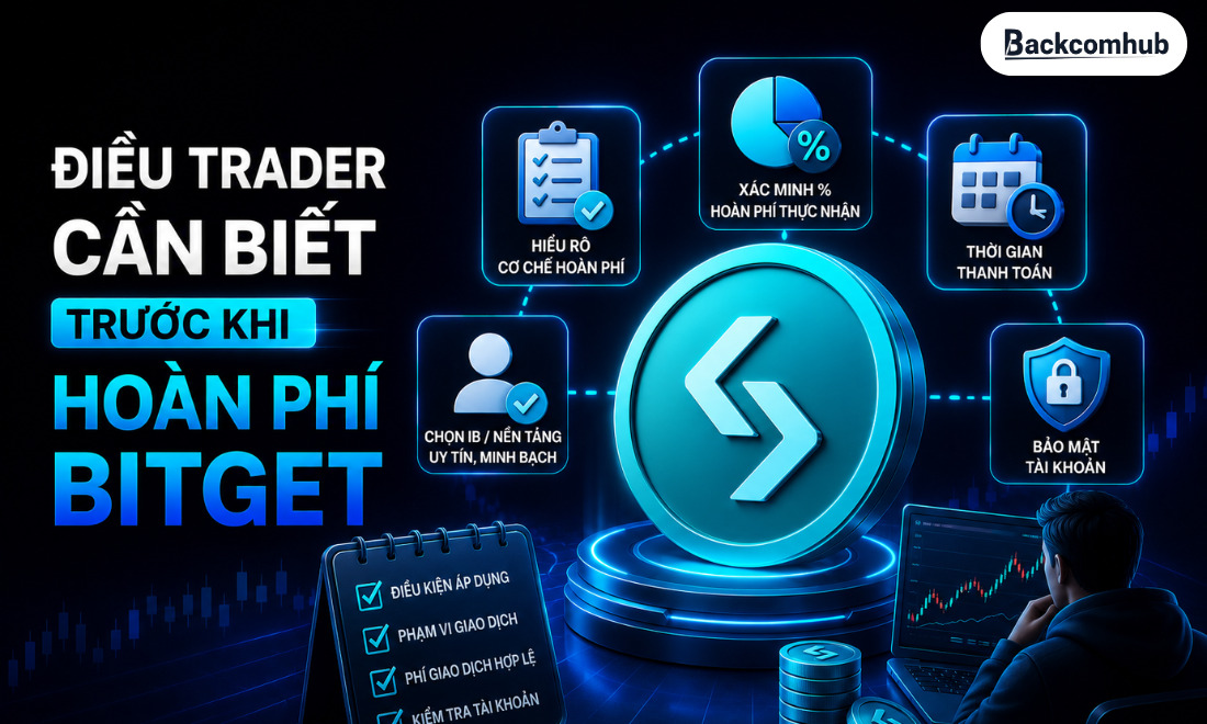 Điều trader cần biết trước khi hoàn phí Bitget