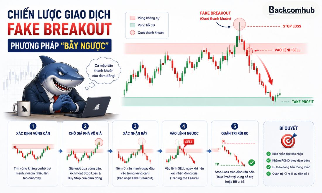 Chiến lược giao dịch với Fake Breakout