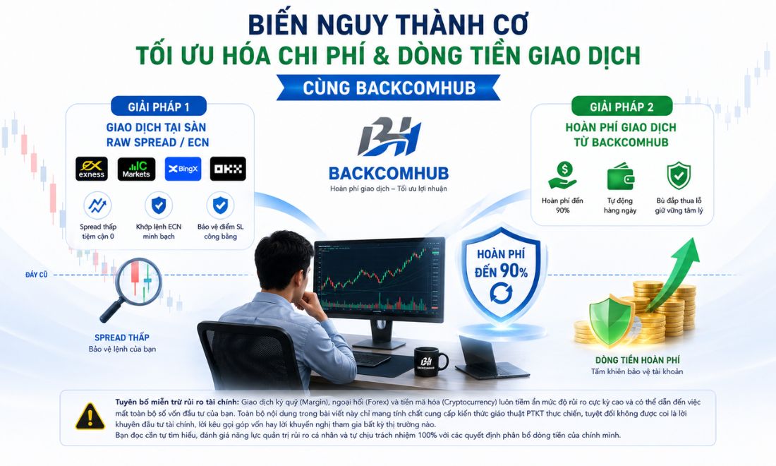 Đăng ký hoàn phí tại Backcomhub để được hoàn ngay 100% phí giao dịch 