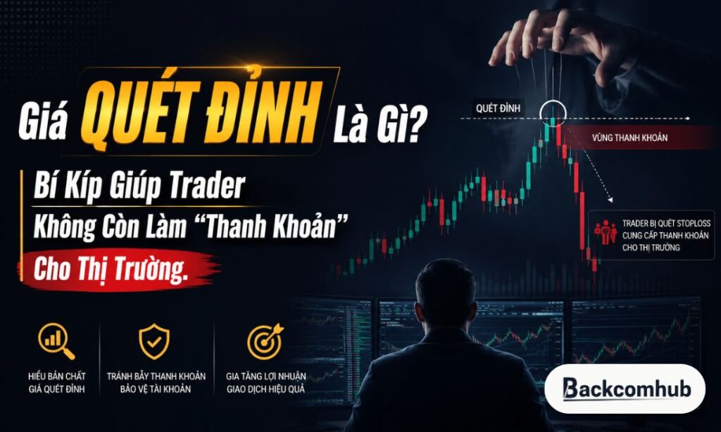 Giá Quét Đỉnh Là Gì? Bí Kíp Giúp Trader Không Còn Làm "Thanh Khoản" Cho Thị Trường