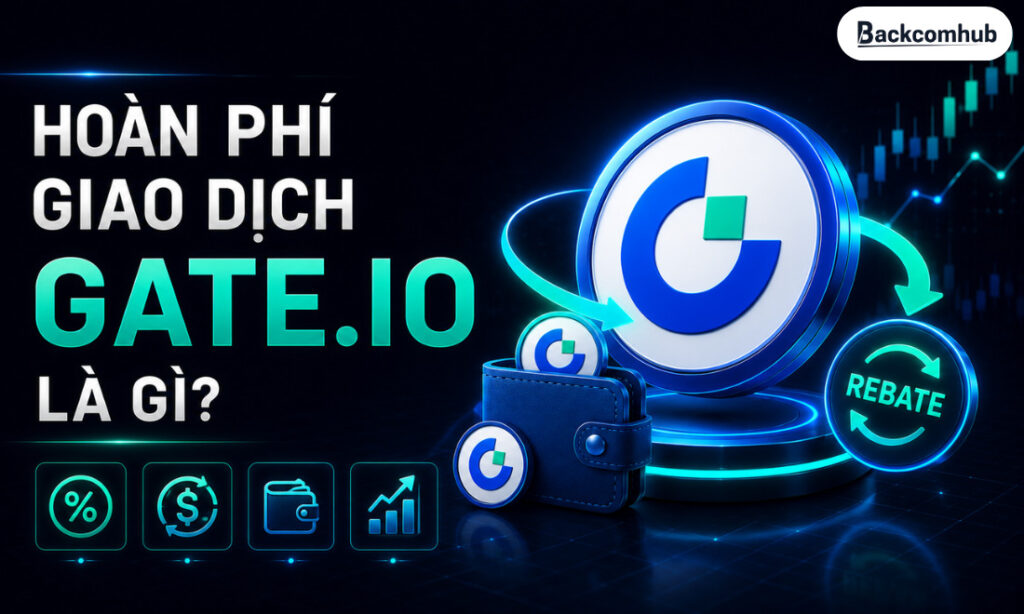 Hoàn phí giao dịch gate.io là gì? % hoàn phí Gate.io là bao nhiêu?
