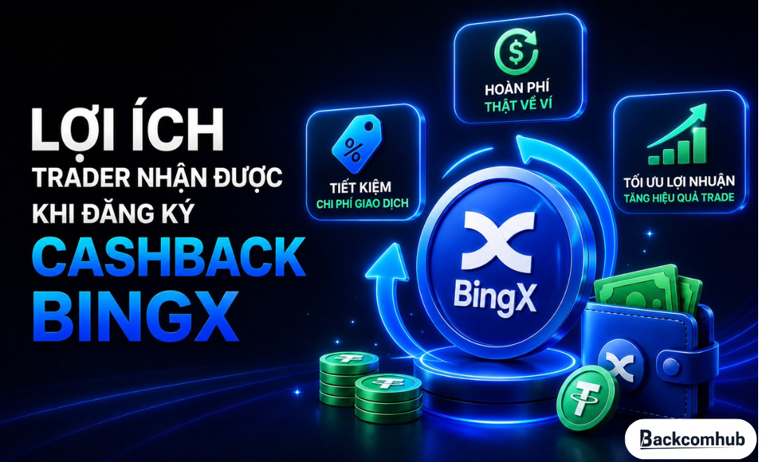 Lợi ích trader nhận được khi đăng ký cashback BingX