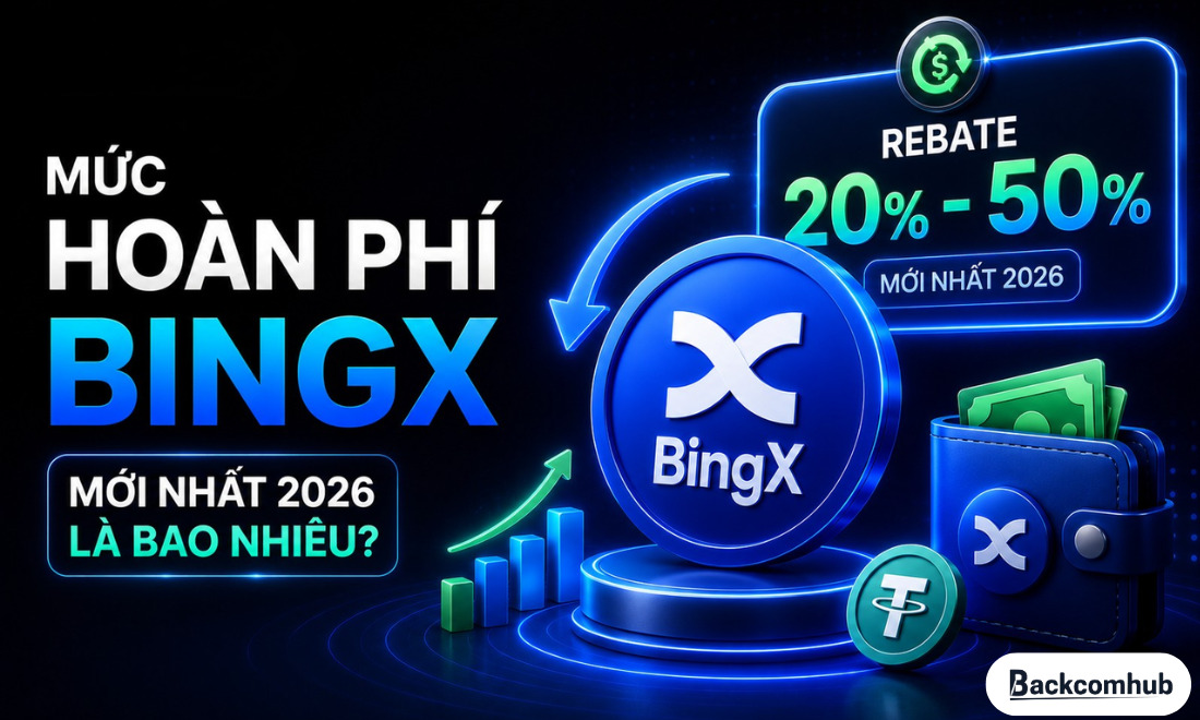 Mức hoàn phí BingX mới nhất 2026 là bao nhiêu?
