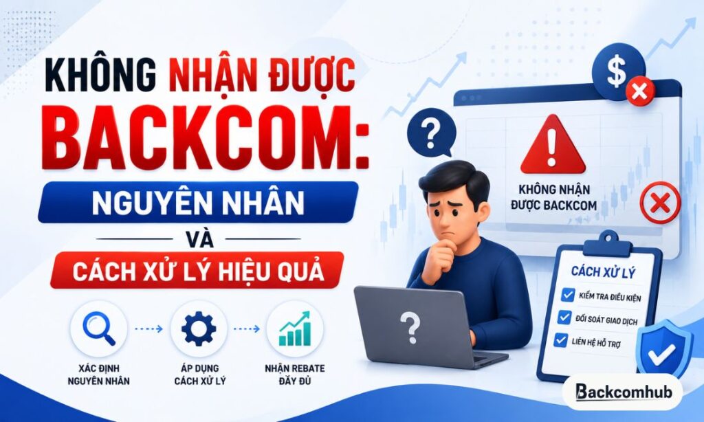 Không nhận được backcom: Nguyên nhân và cách xử lý hiệu quả