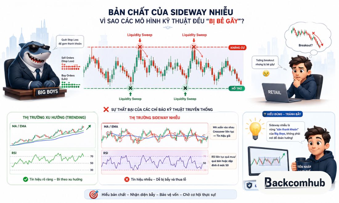 Bản chất của sideway nhiễu 
