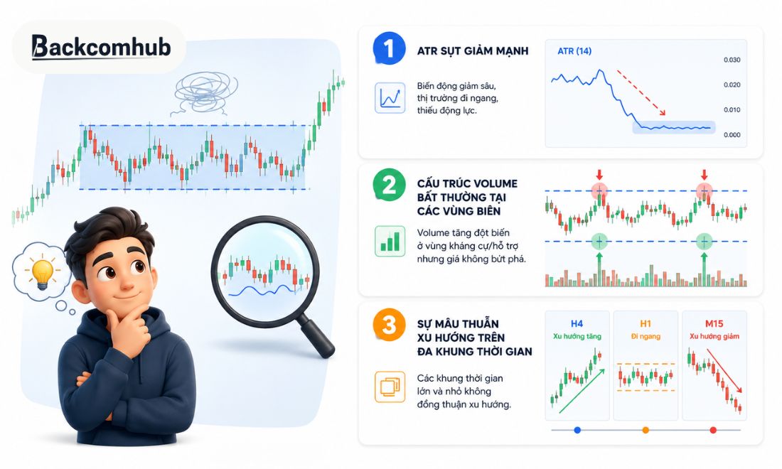 Các cách giúp trader nhận biết được vùng tradeway chỉ là vùng nhiễu 