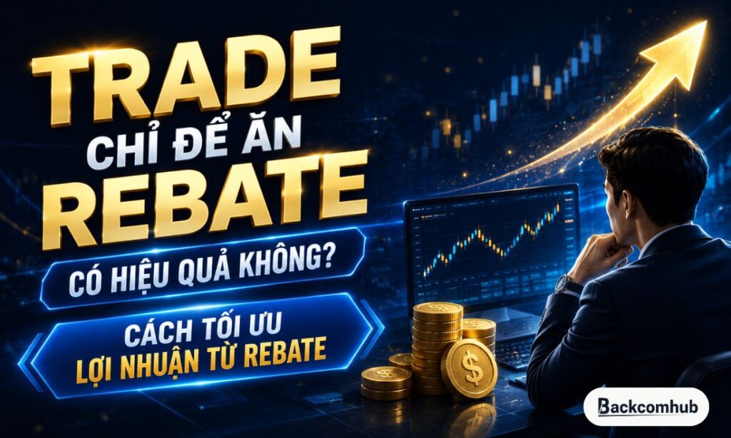 Trade chỉ để ăn rebate có hiệu quả không? Cách tối ưu lợi nhuận từ rebate