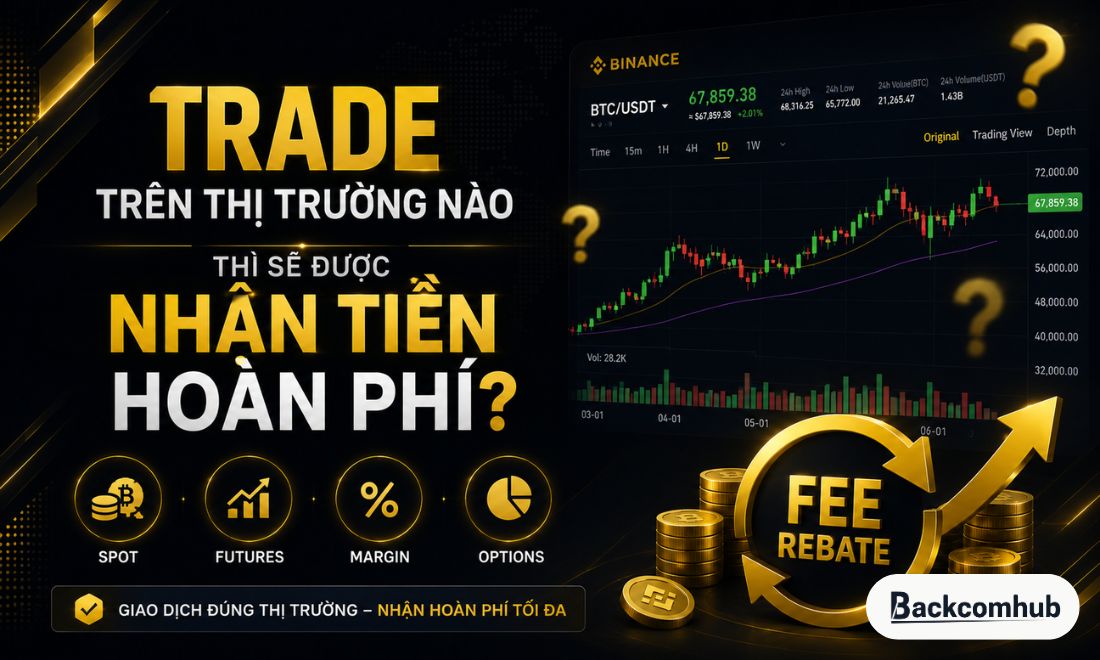 Trader sẽ được đăng ký và nhận lại một phần tiền phí giao dịch khi tham gia thị trường forex lẫn crypto 