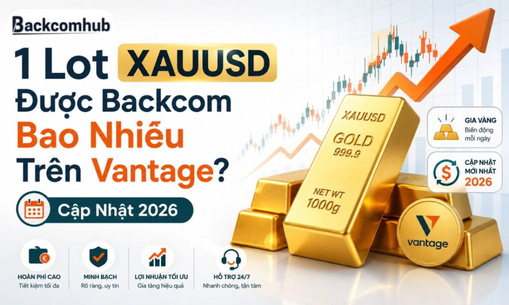 1 Lot XAUUSD Được Backcom Bao Nhiêu Trên Vantage? Cập Nhật 2026 1 Lot XAUUSD Được Backcom Bao Nhiêu Trên Vantage? Cập Nhật 2026