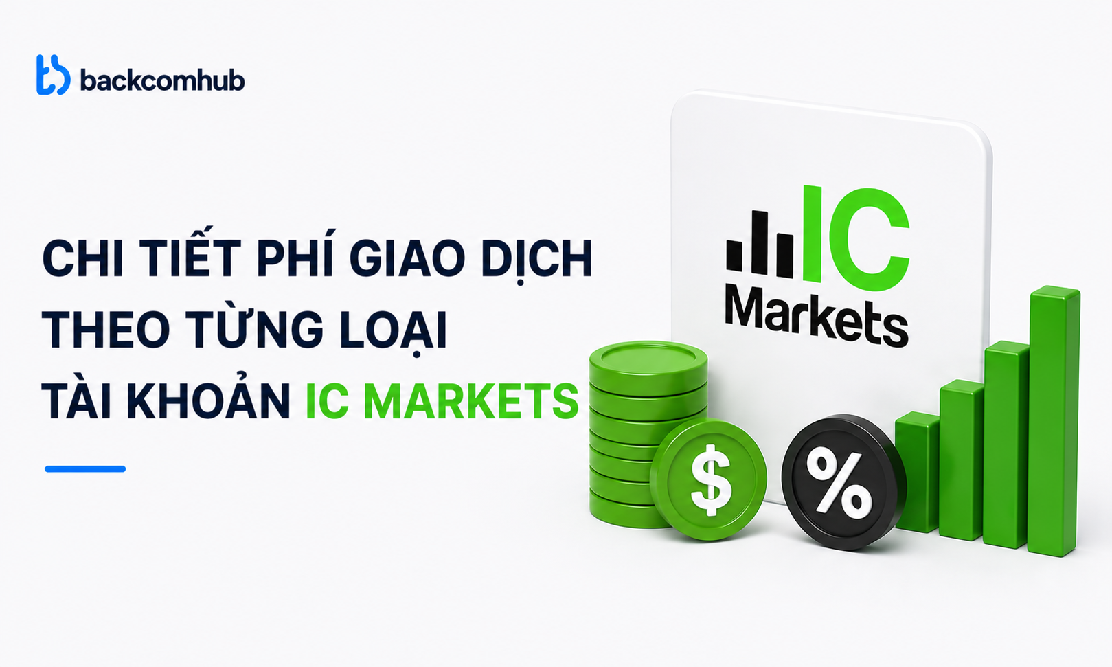 Chi tiết phí giao dịch theo từng loại tài khoản IC Markets
