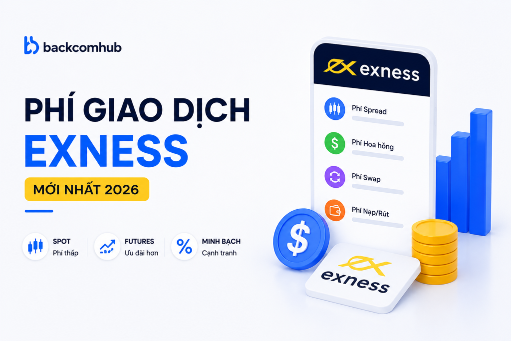 Phí giao dịch Exness mới nhất 2026: Spread, Commission và cách giảm chi phí hiệu quả