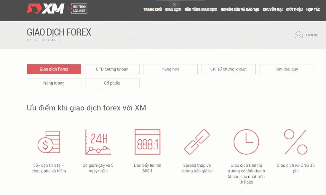 XM là sàn cho phép trader trade vàng và nhận backcom với tỷ lệ cao nhất trong số các sàn forex hàng đầu hiện nay 