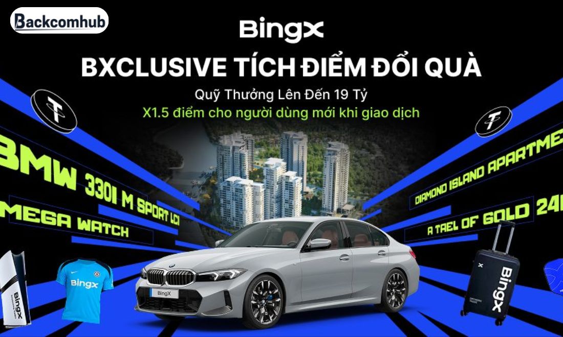 BingX mang tới cho người dùng nhiều chương trình khuyến mãi hấp dẫn với phần thưởng khủng 