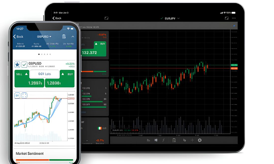 Nền tảng giao dịch c Trader của sàn IC Markets 