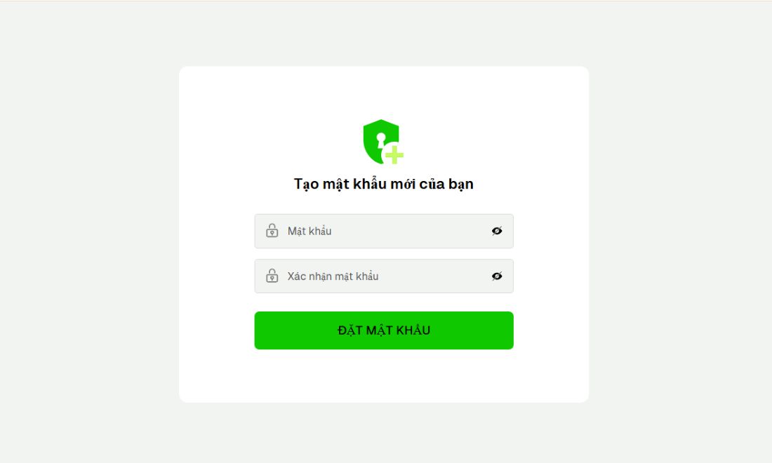 Đặt mật khẩu