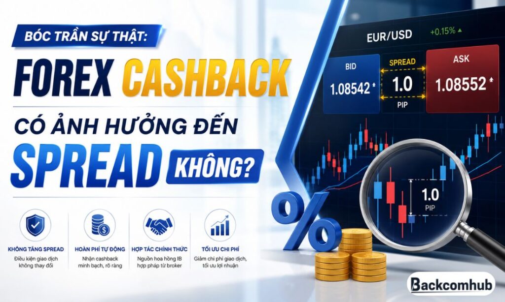 Bóc trần sự thật: Forex Cashback Có Ảnh Hưởng Đến Spread Không?