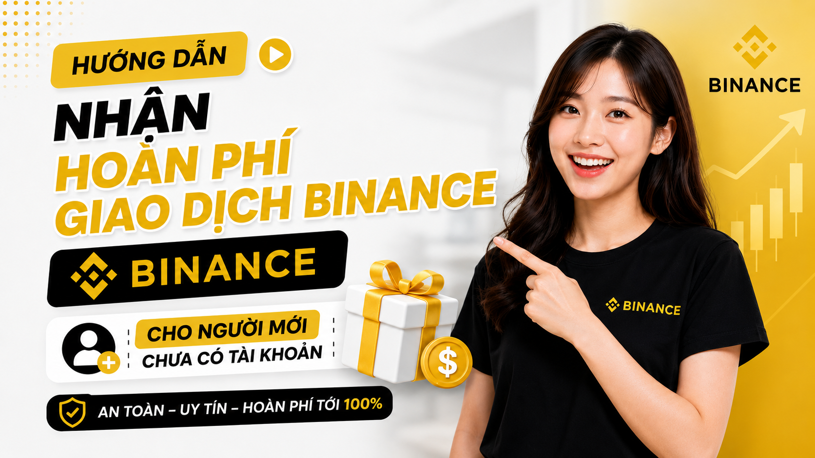 Video hướng dẫn nhận hoàn phí giao dịch