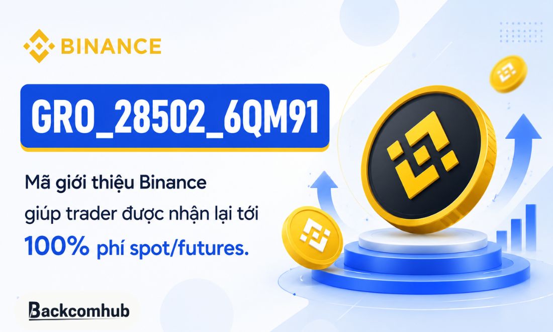 Hoàn phí Binance 100%