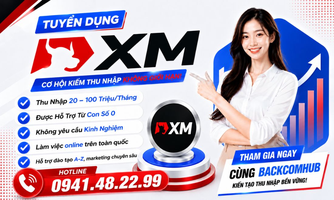 Tuyển Dụng IB Sàn XM: Nhận Đến 17$/lot Vàng, 20$/lot BTC