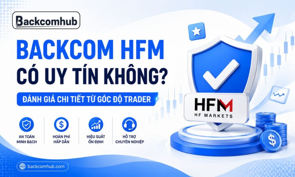 Backcom HFM có uy tín không? Đánh giá chi tiết từ góc độ trader