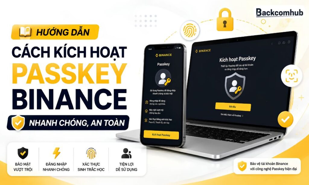 Cách Kích Hoạt Passkey Binance Trên Điện Thoại Và Máy Tính (2026)