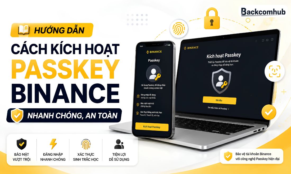 Cách Kích Hoạt Passkey Binance Trên Điện Thoại Và Máy Tính (2026)