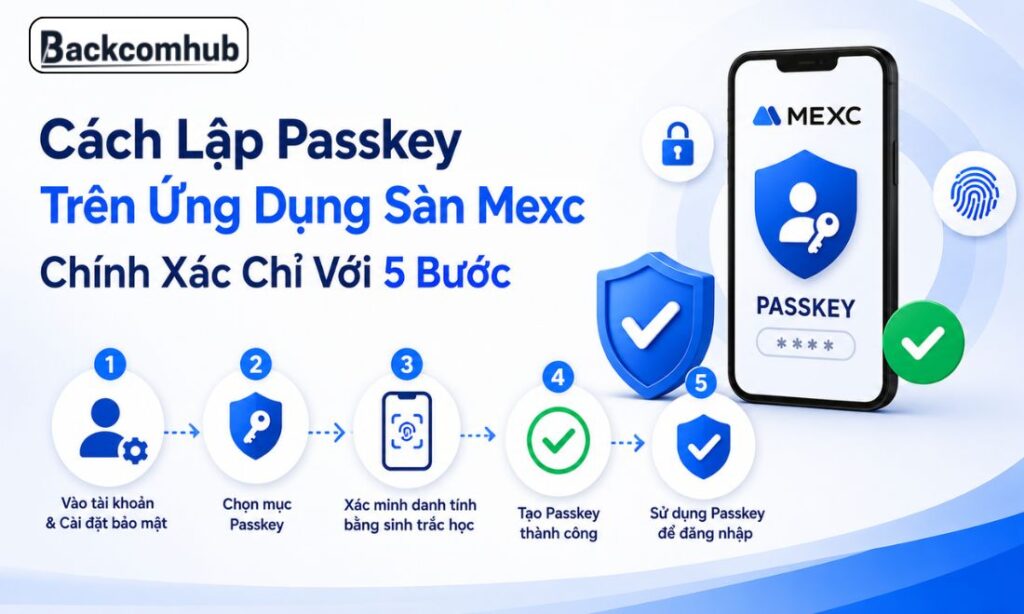 Cách Lập Passkey Trên Ứng Dụng Sàn Mexc Chính Xác Chỉ Với 5 Bước Cách Lập Passkey Trên Ứng Dụng Sàn Mexc Chính Xác Chỉ Với 5 Bước