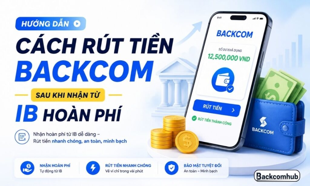 Hướng Dẫn Cách Rút Tiền Backcom Sau Khi Nhận Từ IB Hoàn Phí Hướng Dẫn Cách Rút Tiền Backcom Sau Khi Nhận Từ IB Hoàn Phí
