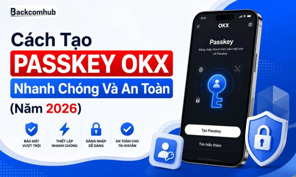 Cách Tạo Passkey OKX Nhanh Chóng Và An Toàn (Năm 2026) Cách Tạo Passkey OKX Nhanh Chóng Và An Toàn (Năm 2026)
