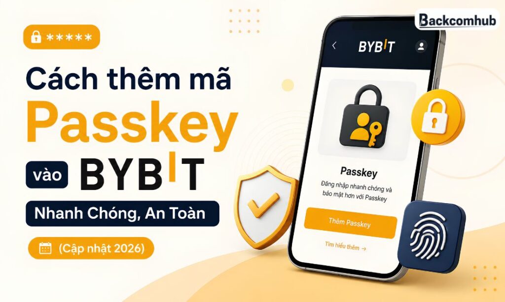 Cách thêm mã Passkey vào Bybit Nhanh Chóng, An Toàn [Mới nhất 2026]