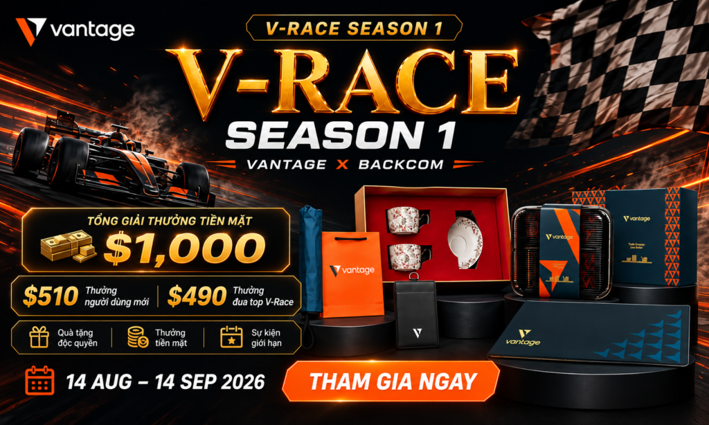 V-RACE Season 1 Chính Thức Khởi Động Cùng Vantage: Săn $1,000 Tiền Mặt Và Loạt Quà Tặng Độc Quyền