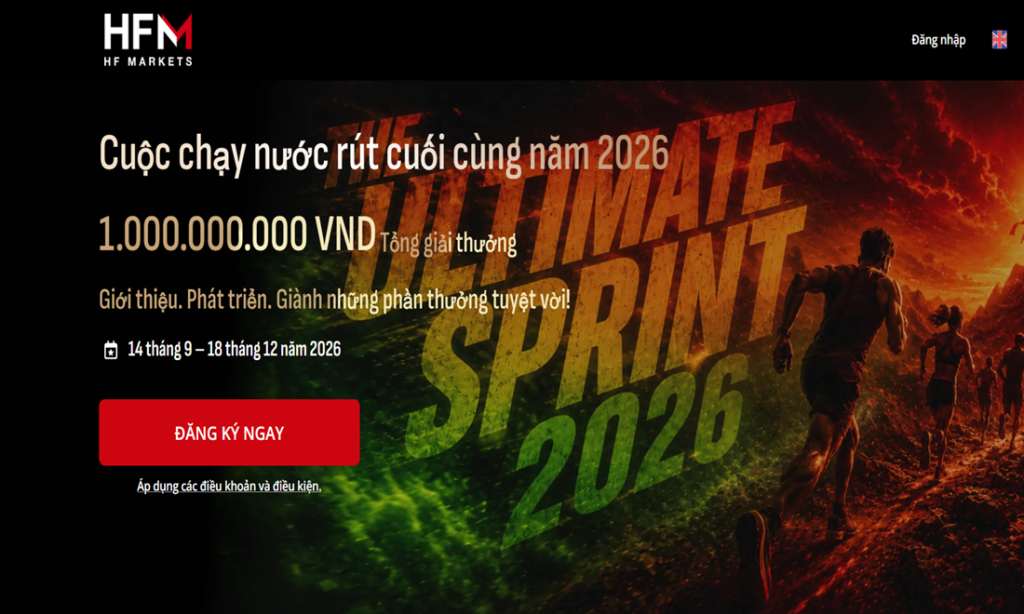 The Ultimate Sprint 2026: HFM Tặng 1 Tỷ VNĐ Cho Đối Tác Xuất Sắc
