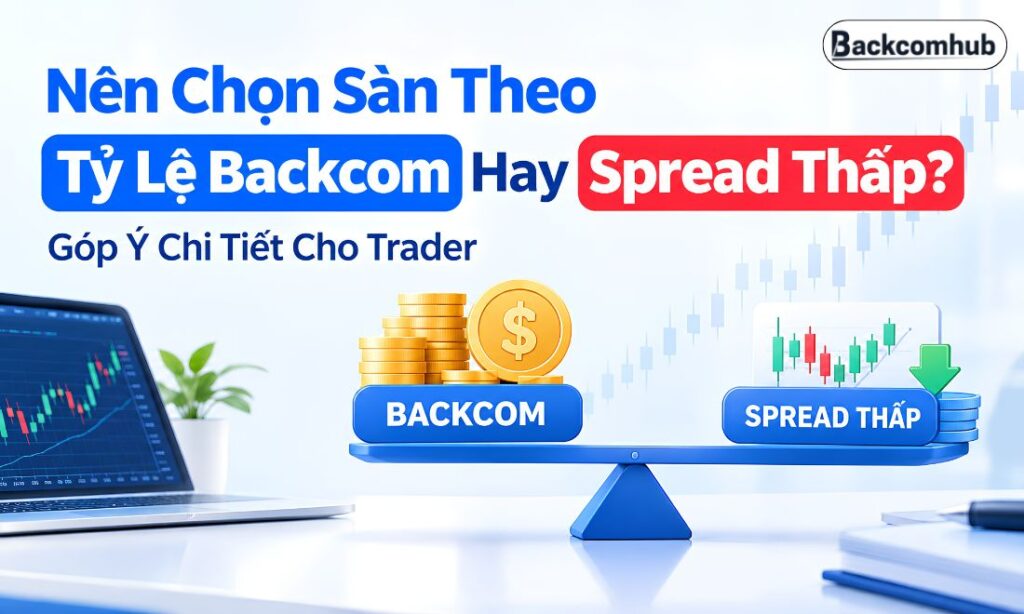 Nên Chọn Sàn Theo Tỷ Lệ Backcom Hay Spread Thấp? Góp Ý Chi Tiết Cho Trader