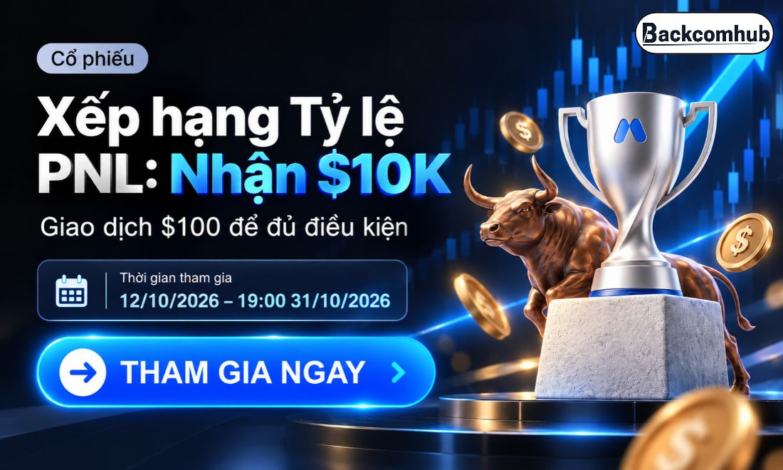 Bảng Xếp Hạng Tỷ Lệ PNL Cổ Phiếu MEXC: Giao Dịch Từ $100 Để Nhận Đến $10,000