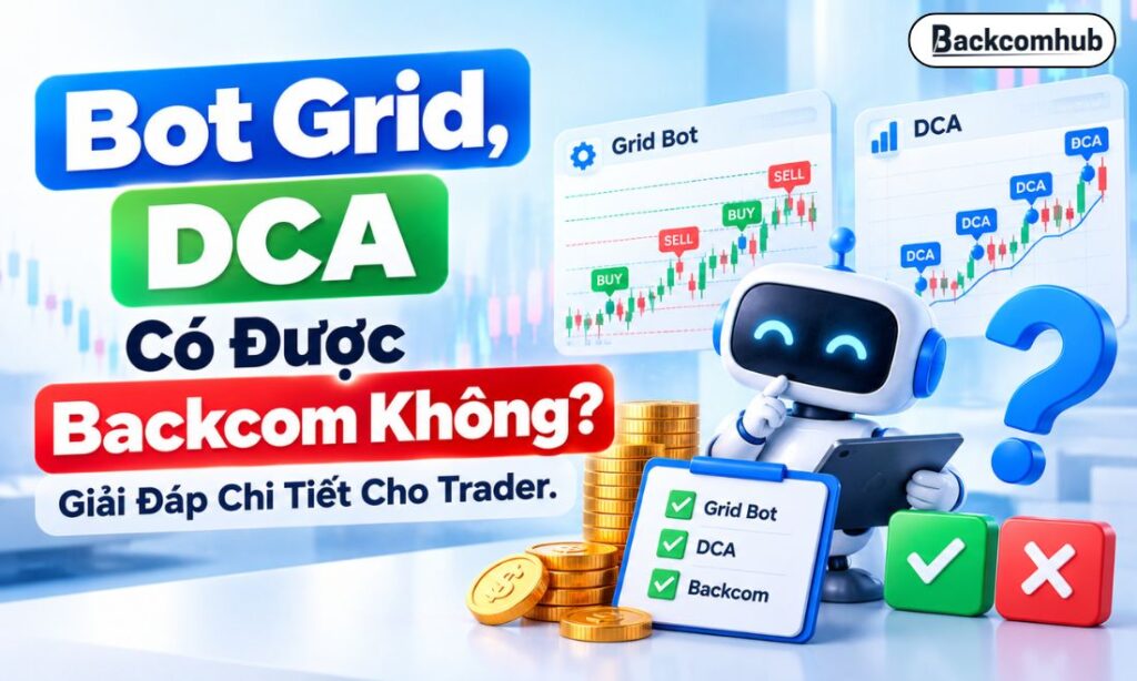 Bot Grid và DCA Có Được Backcom Không? Giải Đáp Cho Trader Bot Grid và DCA Có Được Backcom Không? Giải Đáp Cho Trader