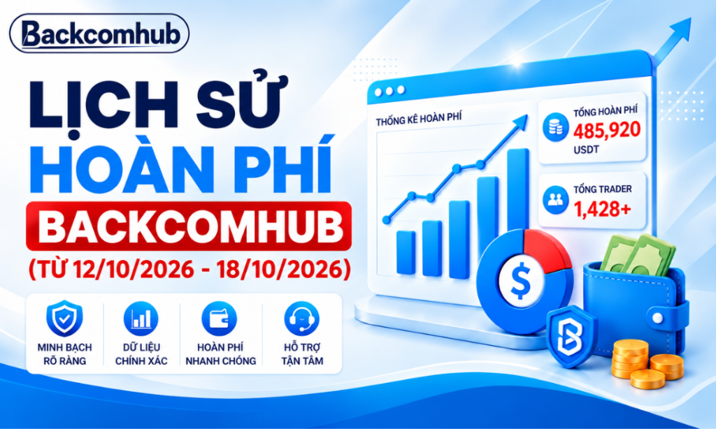 Lịch sử hoàn phí Backcomhub (Từ 12/10/2026 - 18/10/2026)