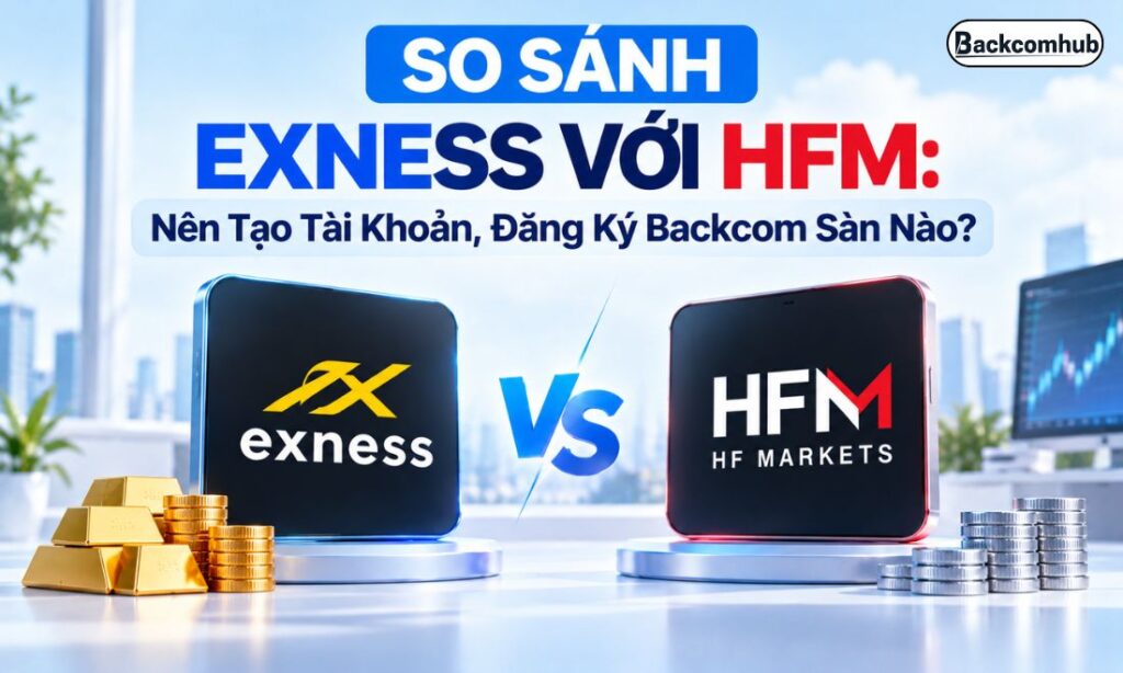 So Sánh Exness Với HFM: Nên Tạo Tài Khoản, Đăng Ký Backcom Sàn Nào?
