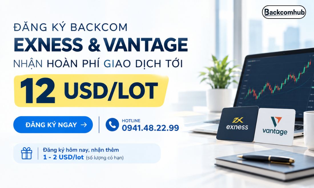 Gọi/Chat Zalo ngay tới số 0941.48.22.99 để được nhân viên chăm sóc khách hàng của backcomhub hướng dẫn trader cách đăng ký tài khoản và nhận backcom trên sàn Exness hoặc Vantage 