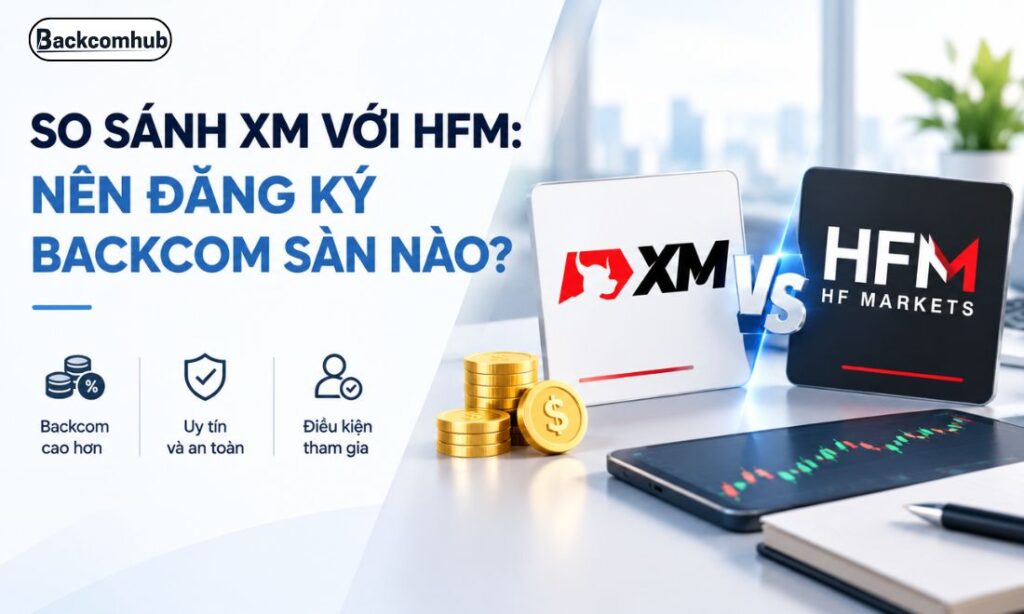 So Sánh XM Với HFM: Nên Tạo Tài Khoản, Nhận Backcom Sàn Nào?